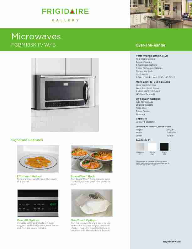 Frigidaire Microwave Oven FGBM185K-page_pdf